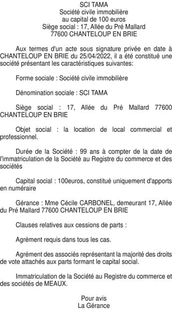Contenu publication
