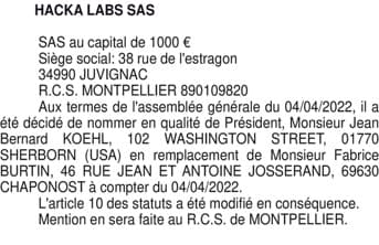 Contenu publication