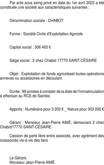 Contenu publication