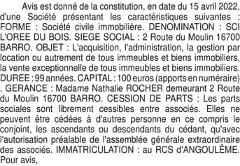 Contenu publication