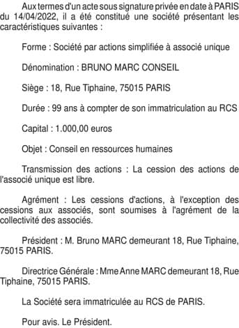 Contenu publication