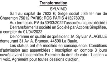 Contenu publication