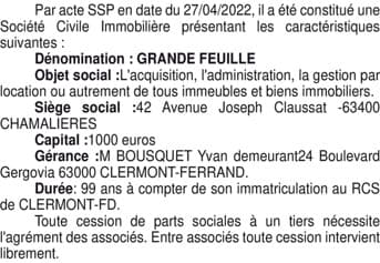 Contenu publication