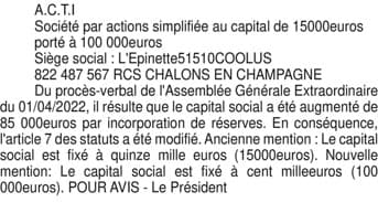Contenu publication