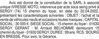 Contenu publication