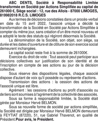 Contenu publication