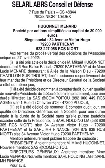 Contenu publication
