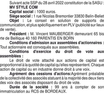 Contenu publication
