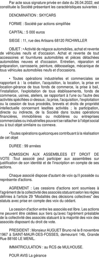 Contenu publication