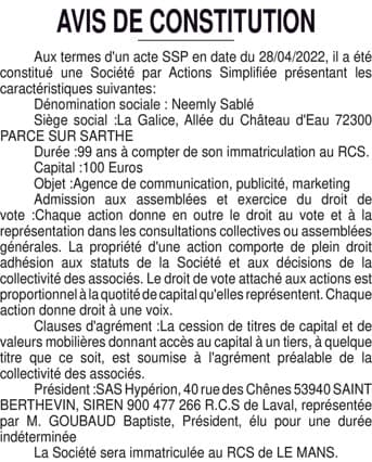 Contenu publication