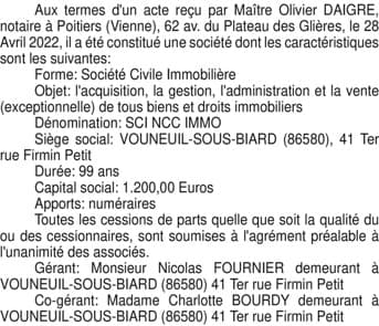 Contenu publication