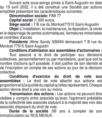 Contenu publication