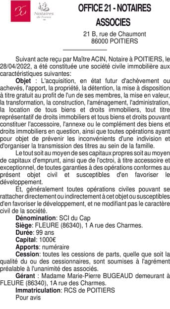 Contenu publication