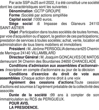 Contenu publication