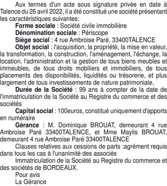 Contenu publication
