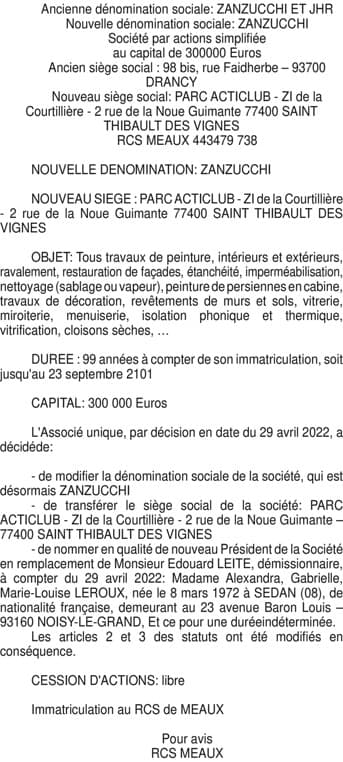 Contenu publication