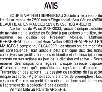 Contenu publication
