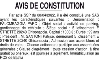 Contenu publication