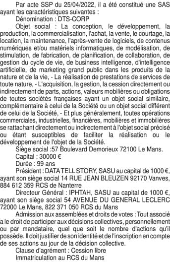 Contenu publication