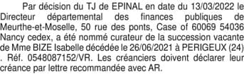 Contenu publication