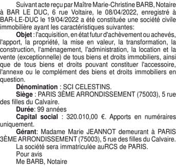 Contenu publication