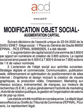 Contenu publication