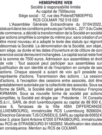 Contenu publication