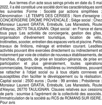 Contenu publication