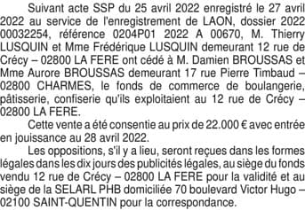 Contenu publication