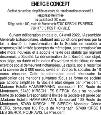 Contenu publication