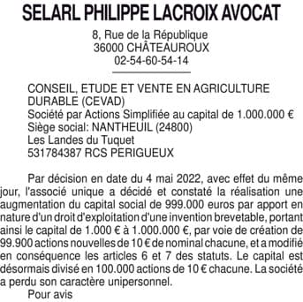 Contenu publication