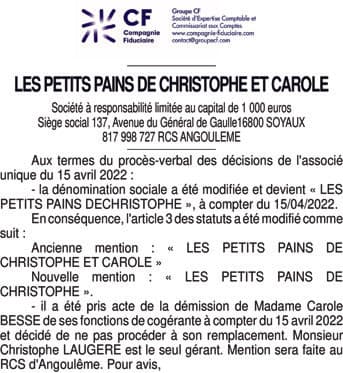 Contenu publication