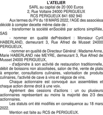 Contenu publication