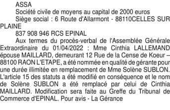 Contenu publication