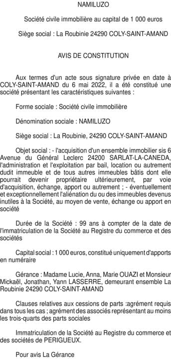 Contenu publication