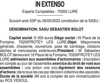 Contenu publication