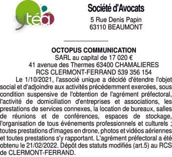 Contenu publication