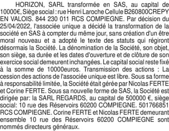 Contenu publication