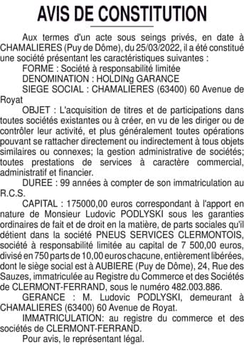 Contenu publication