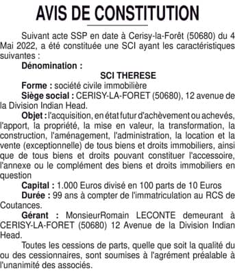 Contenu publication