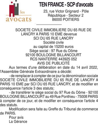 Contenu publication