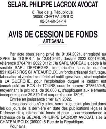 Contenu publication
