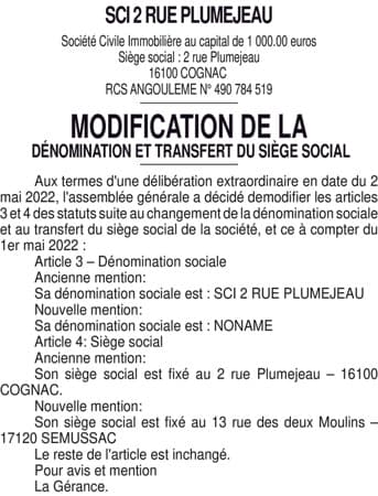 Contenu publication