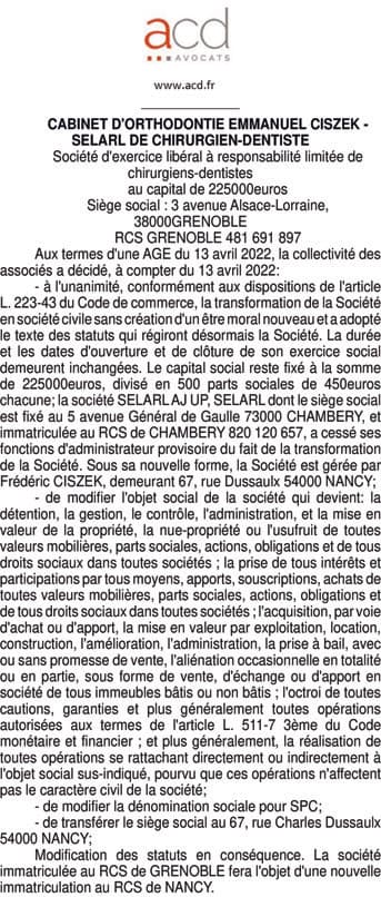 Contenu publication