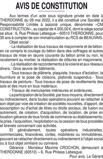 Contenu publication