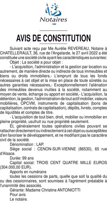 Contenu publication