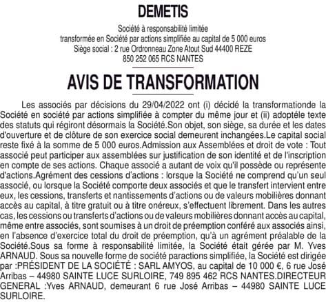 Contenu publication