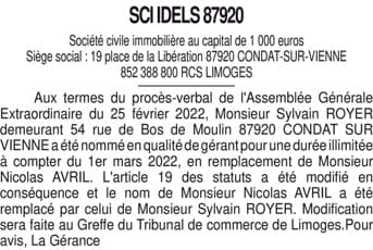 Contenu publication