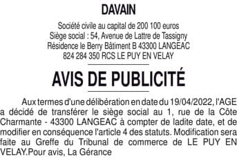 Contenu publication