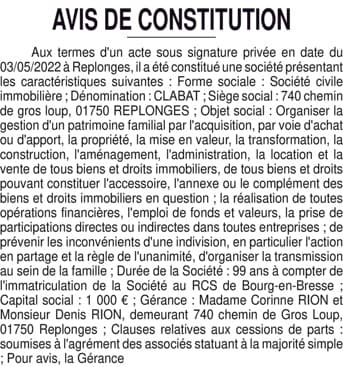Contenu publication